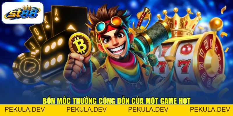 Nổ Hũ ST88 Sảnh Game Quy Tụ Hàng Trăm Hũ Vàng Lớn - PEKULA