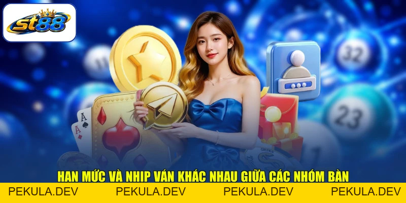 Casino ST88 Sảnh Chia Bài Trực Tiếp Đa Dạng Bàn Chơi - PEKULA