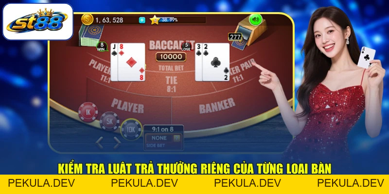 Hướng Dẫn Chơi Baccarat Online ST88 Đúng Cách Từ Đầu - PEKULA