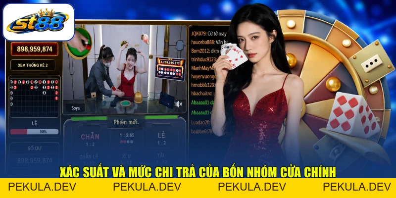 Xóc Đĩa Online Mới Nhất ST88 Chuẩn Bàn Live Chân Thực - PEKULA